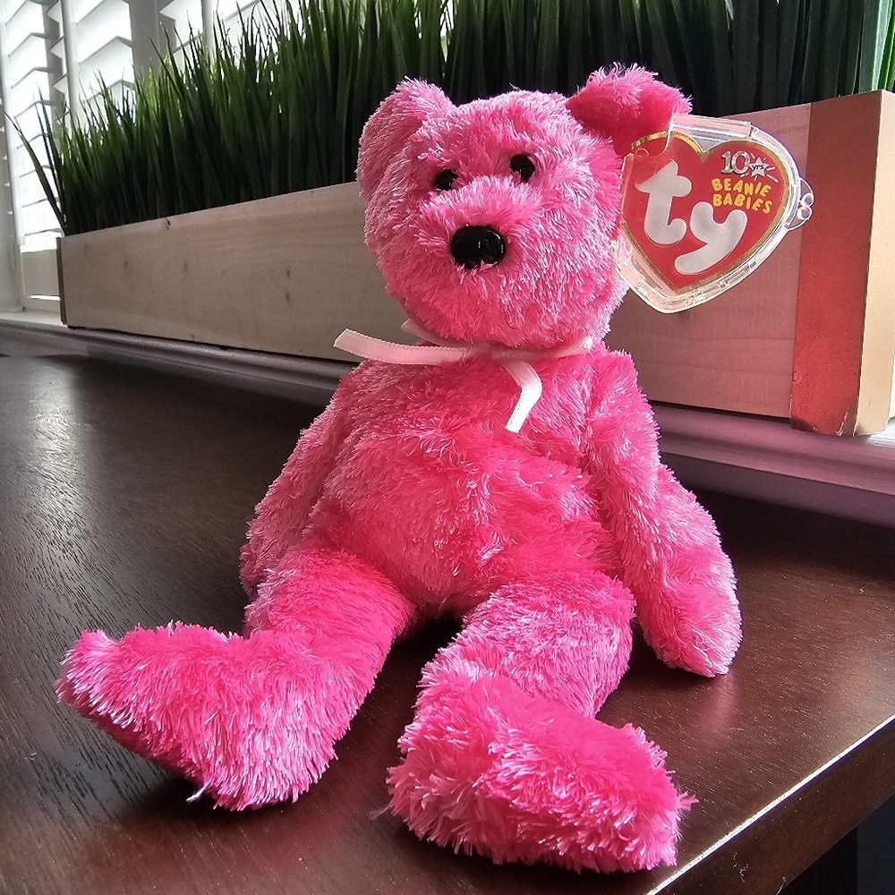 HP🎉 Ty® Sherbet™ 2002 Original 10 Year Beanie Baby - Picture 5 of 12